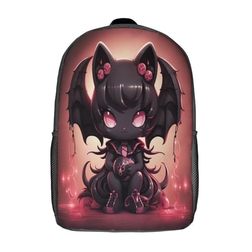 Sac à dos de 43,2 cm anti-écrasement avec compartiment déjeuner zippé pour adolescents