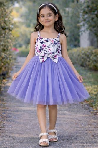 Image of Buy & Try Baby Girl's Modal Printed Frock Mini Length Short Frocks Dress.