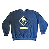Skidz 3M Reflective Logo Crewneck Sweatshirt Gray