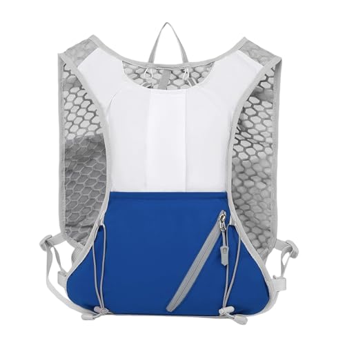 Chaleco para correr y ciclismo nocturno seguro con mochila impermeable