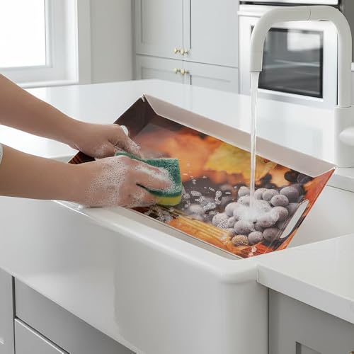 U.P.C Tray Set for Serving, Serving Tray Set of 3, Premium Printed Tray for Serving, Multipurpose Use Small Size Snack, Cookies and Salads Plate-(Small, Medium & Large).