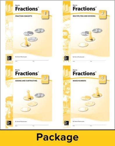 Key to Fractions, Books 1-4 Set (KEY TO...WORKBOOKS)      1st Edition