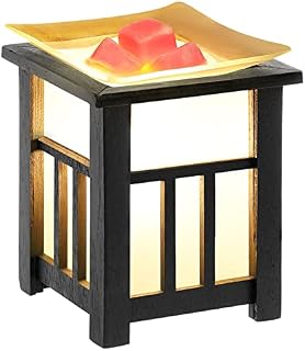 Tianqinuk Electric Wax Melt Burner Electric Wax Burner Oil Burner Aroma Lamp Fragrance Candle Warmer for Home Office Bedroom Living Room (Beige)