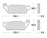 vj 125 roadwin direktes Ansprechverhalten TRW Lucas Bremsbelag vorne organic für Daelim Roadwin VJ125 2004-2007 MCB599
