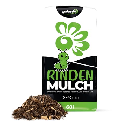 GALAMIO Rindenmulch 60L, hemmt den Unkrautwuchs und hält den Boden feucht