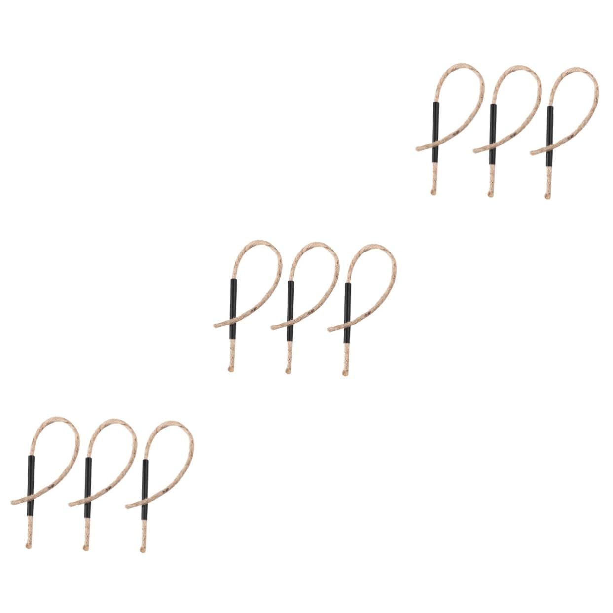 Anneome 90pcs Survival Wick Cord Starter Rope for Camping Outdoor Use Wind Resistant Burning Lightweight and Easy to Carry