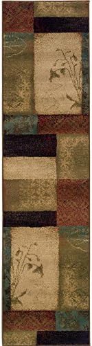 Home Decorators Collection Hillsborough - Alfombra de área, 1 pies 10 pulgadas x 7 pies 6 pulgadas, multicolor