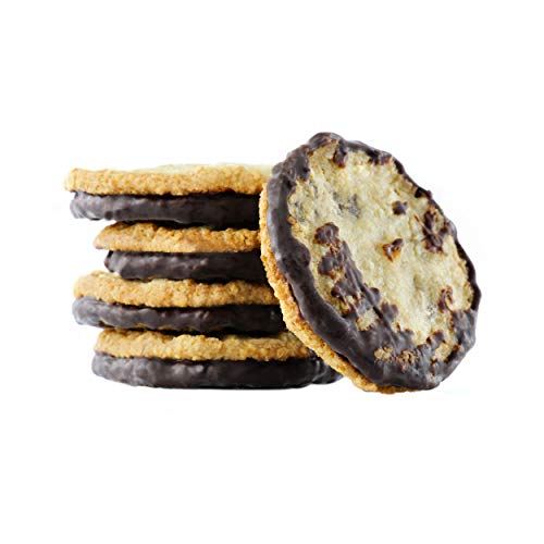 Gille Schoko-Hafertaler Double Choc | Schwedische Haferkekse mit Schokolade | Doppelt schokoladig gefüllt | Knuspriges Gebäck aus Schweden | große Vorratspackung 525 g
