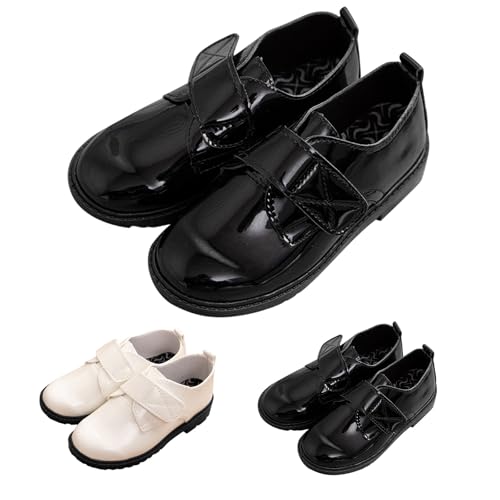 Boys and Girls Leather Shoes Children's Performance Shoes School Season Single Shoes Etiquette Leather Girls Boots2