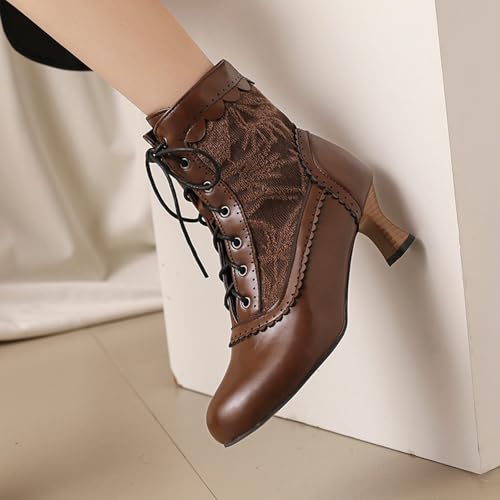 Bottes occidentales grande taille confortables pour mollets larges - 2