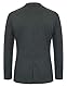 PJ PAUL JONES Herren Freizeit Blazer Regular Fit Sakko Sportlich Anzugjacke für Business (Dunkelgrau, 3XL)