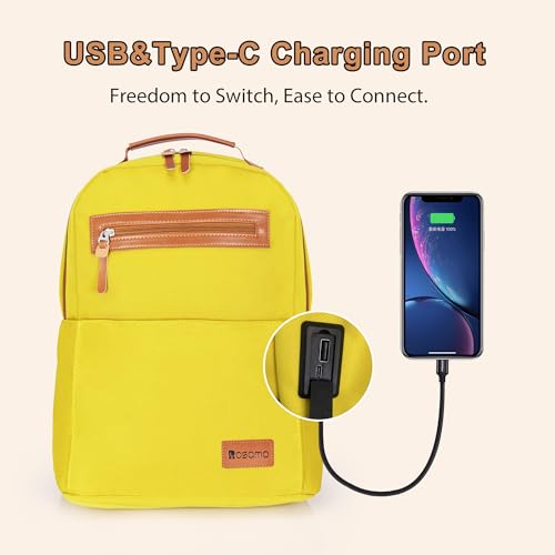 Image of 3 piece Luggage Set Expandable Suitcase 22x14x9 Airline Approved Carry on, ABS Hard Case Suitcases with Spinner Wheels, TSA Lock, (Yellow, 3 Piece Sets(20 /BP /TB))