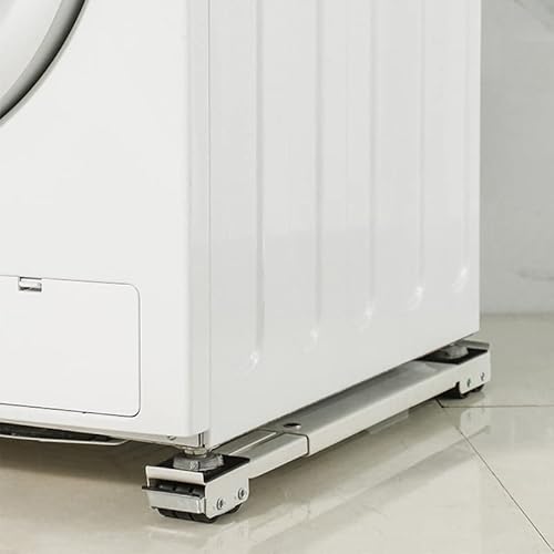 Base Suporte Com Rodinhas Para Geladeira, Fogão, Máquina de Lavar