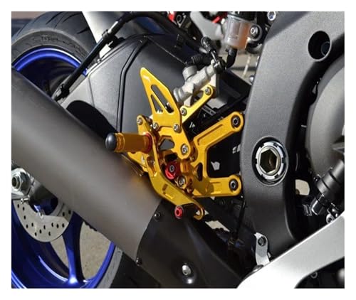 Commandes Reculées R6 2006-2016 Moto CNC Repose-Pieds Réglables kit complet - 2