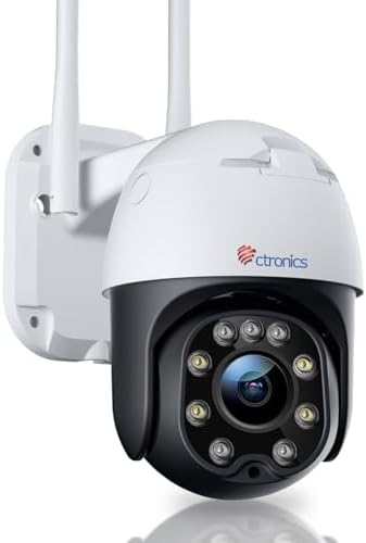ctronics 3G/4G LTE C&aacute;mara Vigilancia Exterior con Tarjeta SIM, PT...