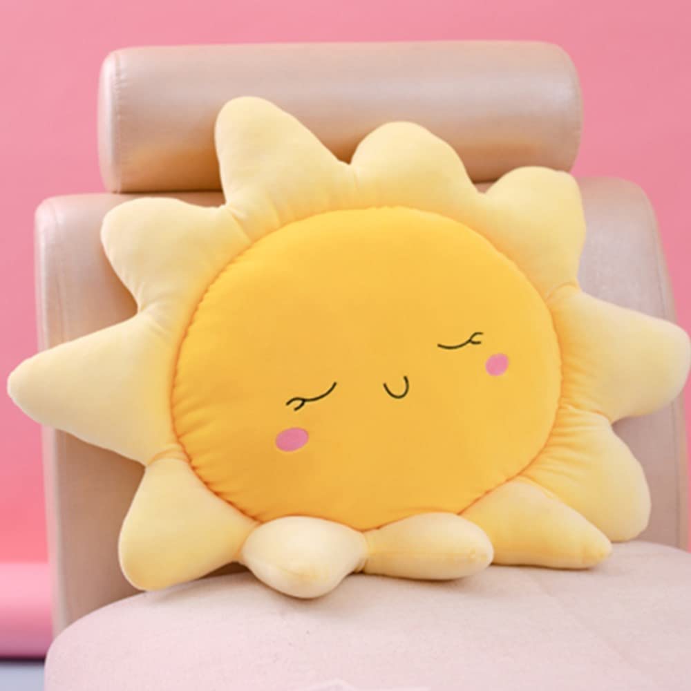 太陽花シート枕ぬいぐるみのぬいぐるみオフィスクッションかわいいプレゼント。 Amazon.co.jp: フラワーフロアクッション、太陽の形状のかわいいシート