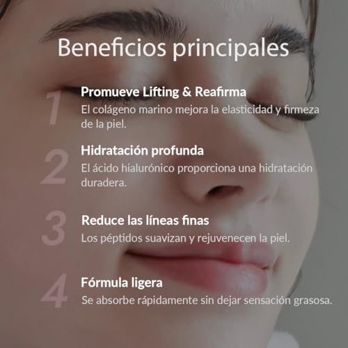 [Mizon] Emulsión facial Power Lifting al Colágeno (120ml) hidratante, revitalizante, tónico potenciador para pieles secas y envejecidas (Collagen Power Lifting Emulsion) - imagen 3