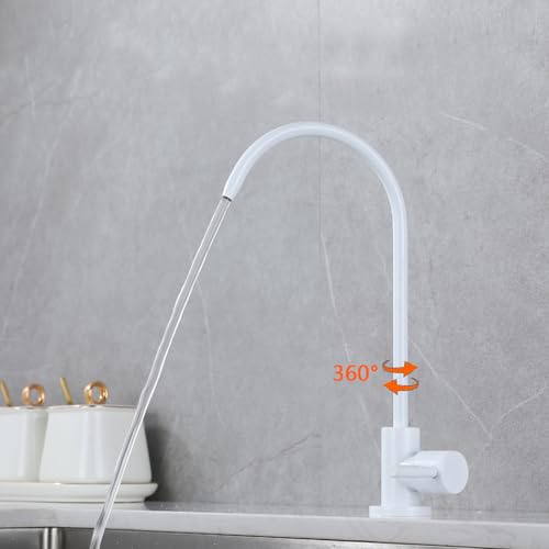 Filtre à eau potable rotatif QYYZTQY élimine le goût de chlore du robinet gris - 2