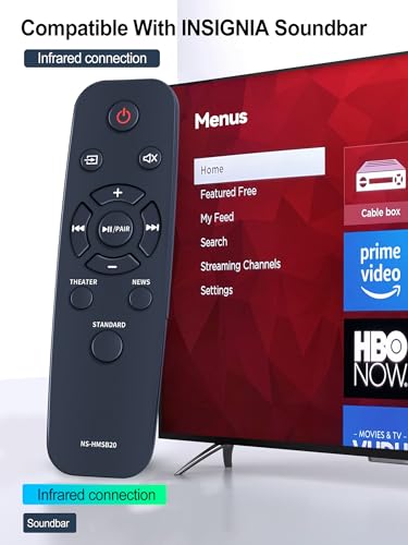Télécommande NS-HMSB20 pour Insignia 2.1 Mini Soundbar - 2