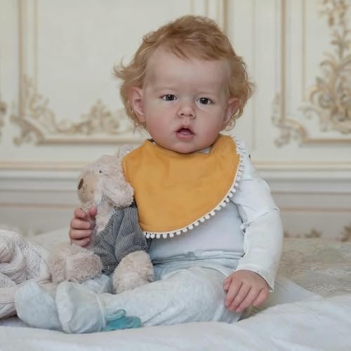 Anano Muñecas Realista Reborn Realistas Niño Liam, 20 Pulgadas Muñeca Bebe Reborn Silicona Cuerpo Completo De Vinilo De La Vida Real, Bebé Real Hecho A Mano En Vinilo Suave