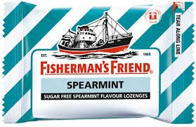 Fisherman's Friend Spearmint Fravour Lozenges Sugar Free Candy 25g.(pack of 2) …