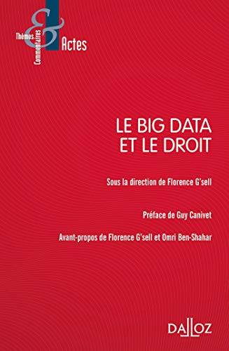 Télécharger Le Big Data et le Droit PDF