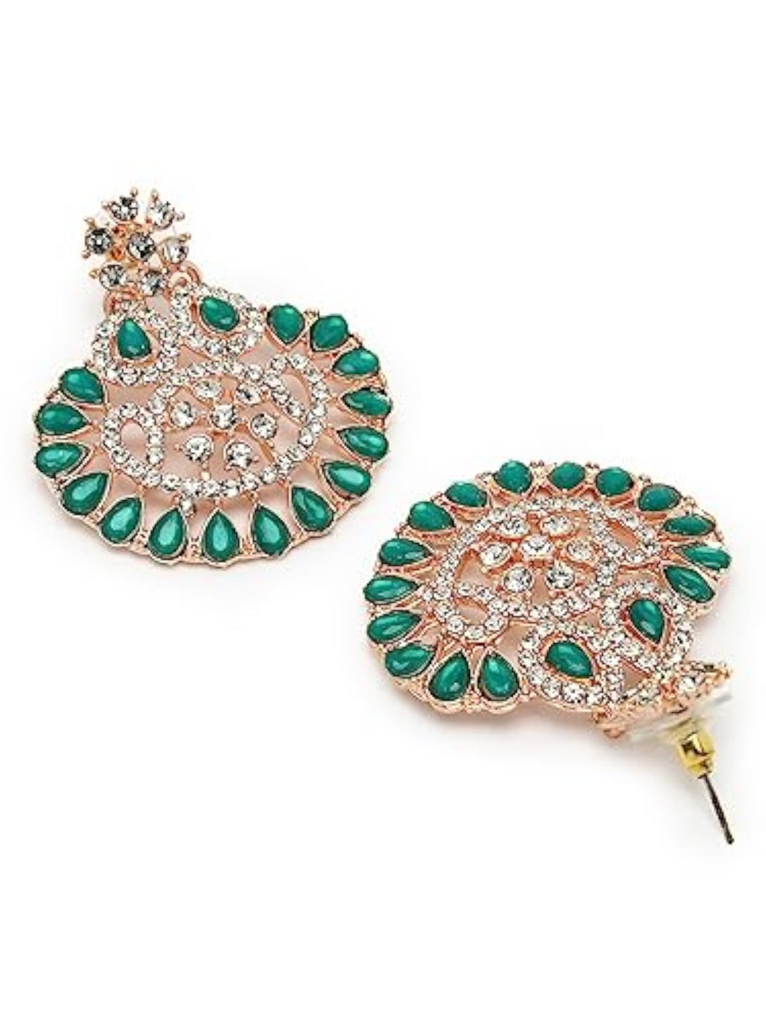 Trendy AD Stones Necklace Set with Earring & Maangtika