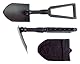 Fiskars Klappspaten für Camper und Bergsteiger, Auch als Schaufel und Hacke einsetzbar, 59 cm & Große Handsäge für frisches Holz, Grobzahnung, Sägeblattlänge: 25,5 cm, Schwarz/Orange