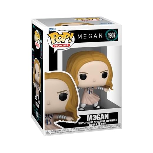 Funko Pop! Movies: M3GAN - M3GAN - Figura de Vinilo Coleccionable - Idea de Regalo - Mercancia Oficial - Juguetes para Niños y Adultos - Horror Fans - Muñeco para Coleccionistas y Exposición