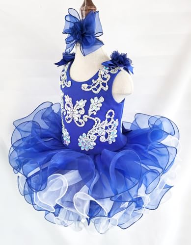 Jenniferwu G070A Infant Toddler Baby Newborn Little Girl's Pageant Party Birthday Dress2