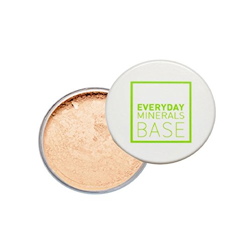 Everyday Minerals | Tan 5N Jojoba Base | Mineral Loose Powder Foundation Makeup |100% Vegan | Cruelty Free | Natural Mineral Makeup | For Neutral Undertones | Full Coverage | For Dry Skin Type