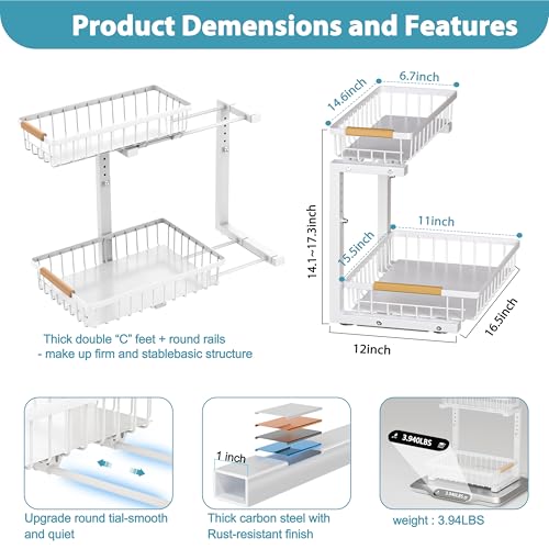 Under Sink Storage Organizer