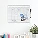 U Brands Magnetic Dry Erase Calendar White Board, 11