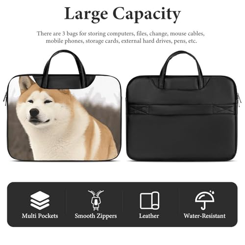 Bolso bandolera Akita para laptop 17 pulgadas impermeable miniatura 5