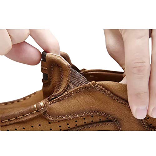 image for COSIDRAM Men Casual Shoes Summer Sneakers Loafers Breathable Genuine L