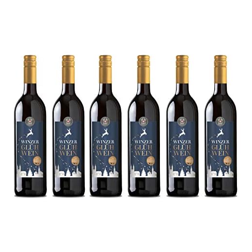 GWF Winzer-Glühwein, aus Rotwein (6 x 0.75 l)