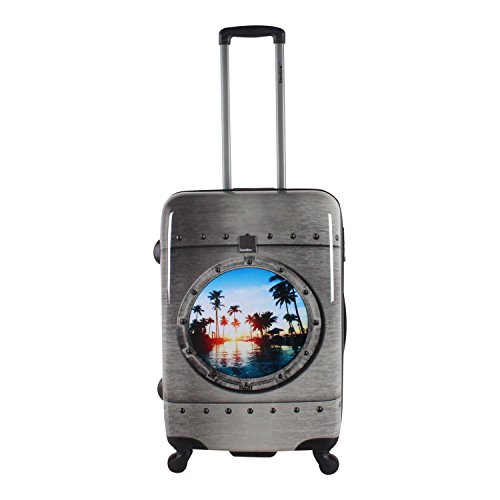 Preisvergleich Produktbild Saxoline Blue Porthole 4-Rollen-Trolley 67 cm Porthole