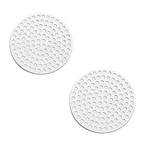 Puck Screen,2 Stück 58mm Puck-Bildschirm,Untere Duschwand,Espresso Sieb für Siebträger Wiederverwendbarer Metallfilter Siebträger Zubehör für Kaffeemaschine