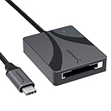 SABRENT CF Express Type B Card Reader, Fast 10Gbps Memory Card Reader, USB Type C 3.2x2 Card Slot Adapter, Compatible with Windows Mac Linux Android iOS, Plug & Play (CR-CFXB)