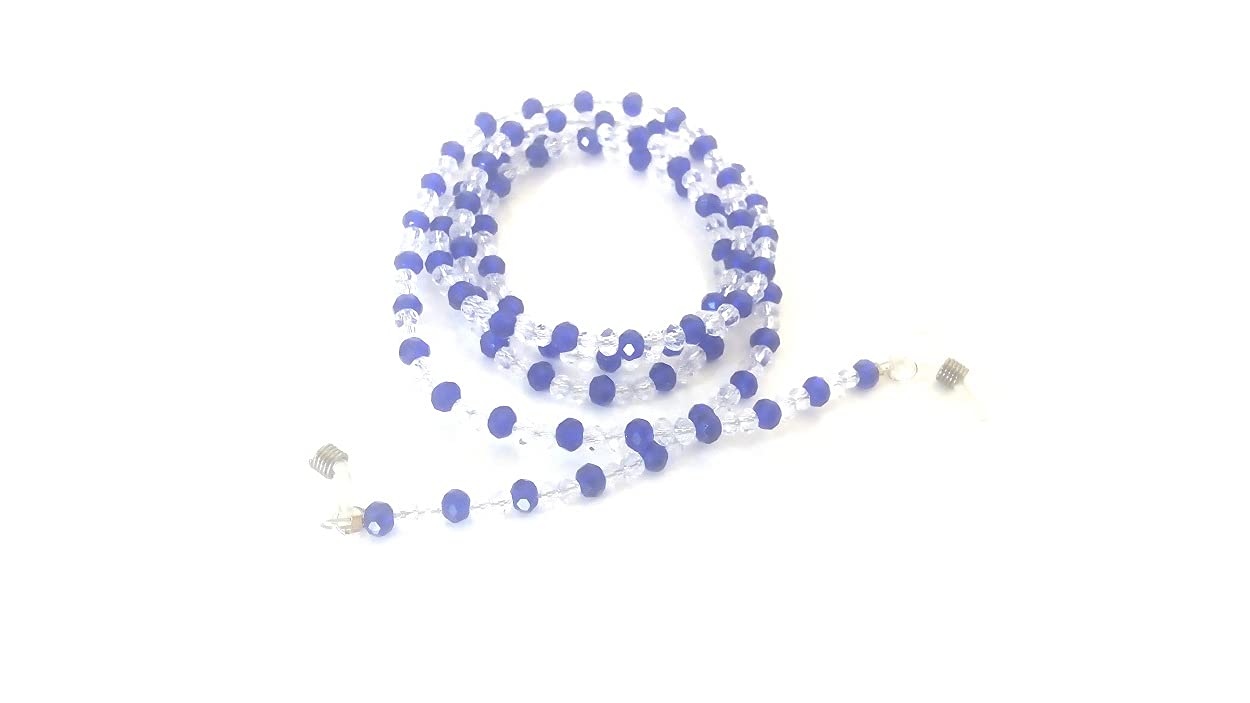 Neck Chain Cord For Eyeglass Sunglasses Frame Spectacle Frame Blue White Multi Colour-image-33