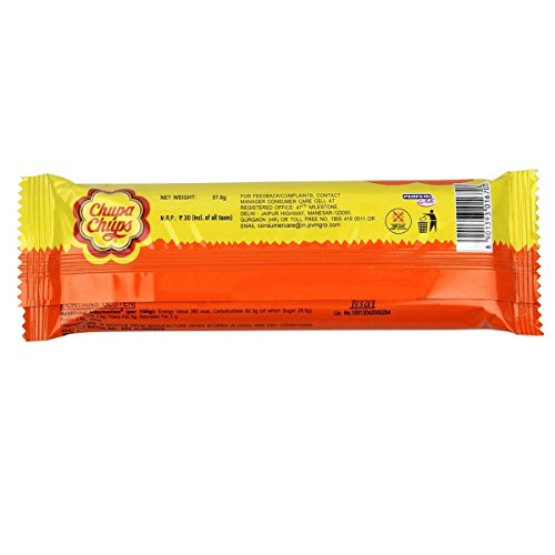 Image of Chupa Chups, Sour Belt, Mixed Fruit Soft & Chewy Toffee, 57.6 g, 8 pc