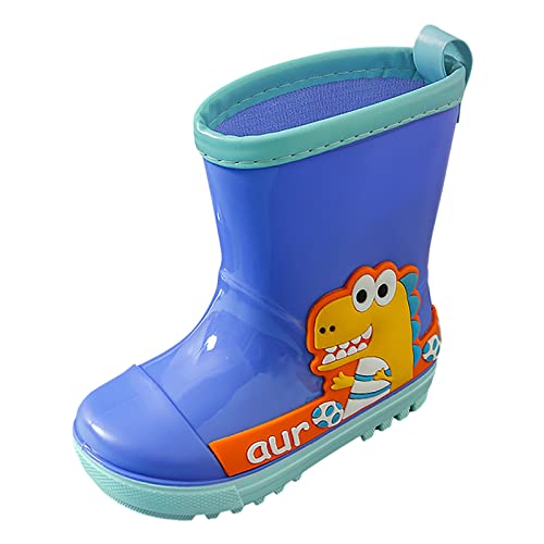 Botte caoutchouc enfant étanche avec semelle flexible pour les jours de pluie