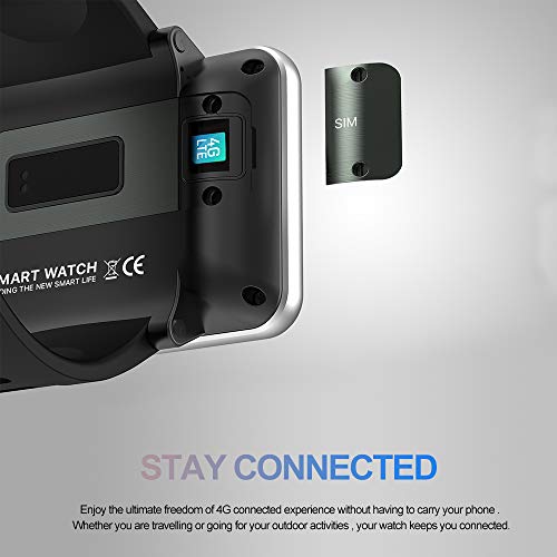 Docooler Dm100 4G Smart Watch Sports Wifi Gps Bt Smartwatch 2.86 Inch Touch Screen 16Gb/32Gb Music Player Phone Call 5Mp Camera Ip67 Waterproof Multifunction #TOP3