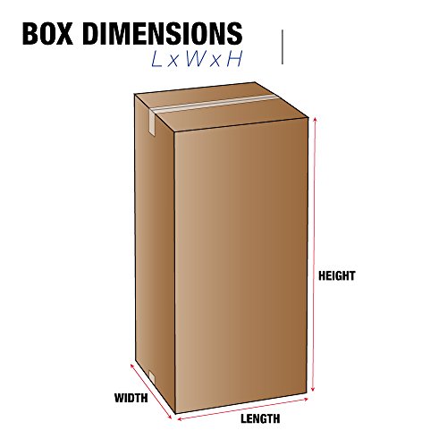 Image of Tape Logic TLHD6636DW Double Wall Boxes, 6 inch x 6 inch x 36 inch, Kraft (Pack of 15)