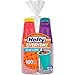 Hefty Everyday 16 oz Disposable Party Cup, Assorted Bright
