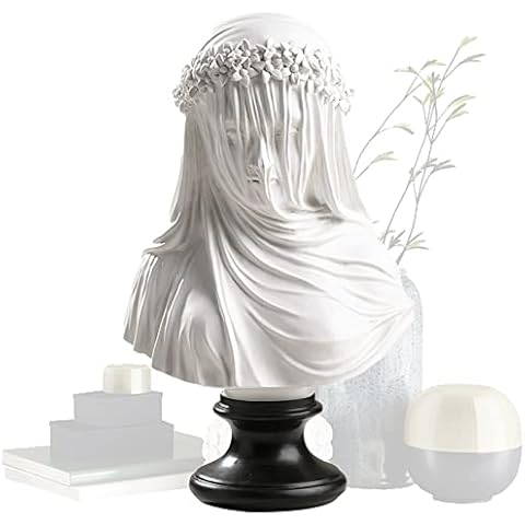 Statue Buste de Lady Voilée Syfunlv Cover