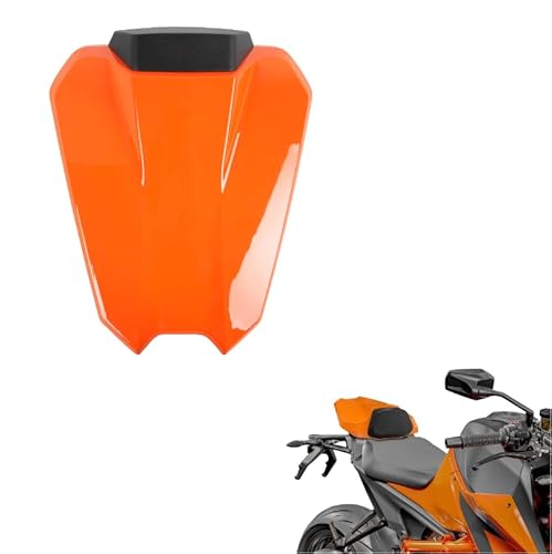 TAZGANTAX Motorrad Hinten Sozius Solo Sitz Abdeckung Panel Für 1290 Super Duke R 2020 2021 2022 2023 Heck Sockelverkleidung Verschalungen (Orange)