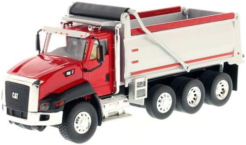 para Caterpillar CT660 Camión Volquete Rojo 1/50 Modelo DIECAST