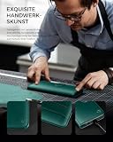 EASDNB Etui na telefon komórkowy Samsung Galaxy S24 [przegródki na karty] [blokada RFID] [funkcja stojaka], etui z klapką, skórzane etui premium, odporne na uderzenia, kompatybilne z Samsung S24,