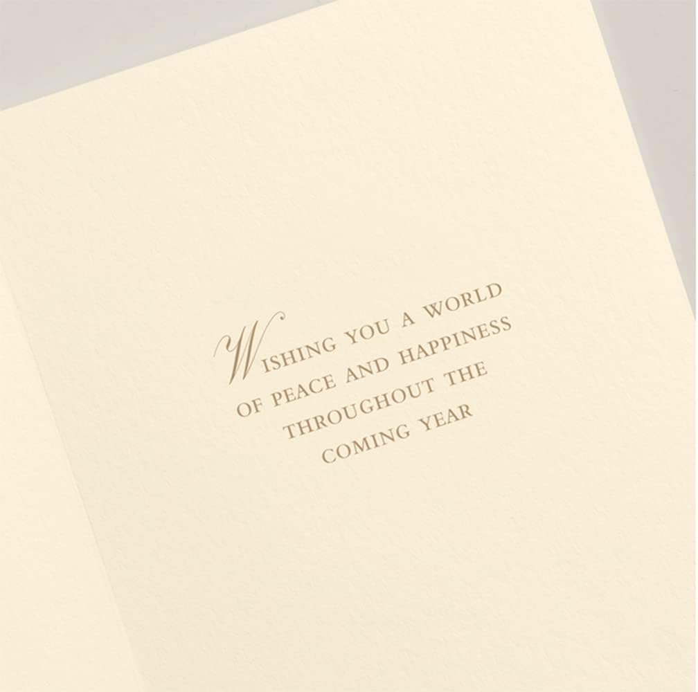 Crane & Co. Faith Hope Peace Love Holiday Greeting Card